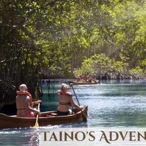 Tainos canoes