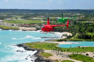 helicóptero en Punta Cana