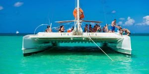 Saona Island catamaran experience with lunch from punta cana